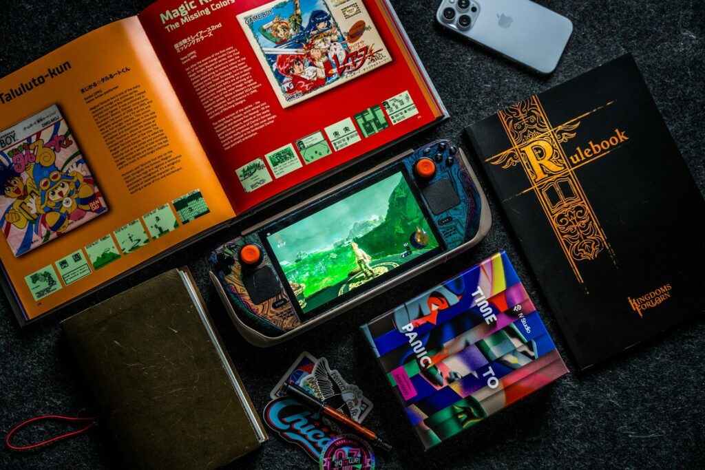 Console portables rétrogaming avec des milliers de jeux intégrés