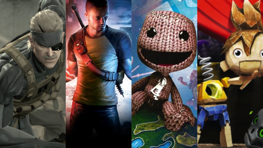 PS3 meilleurs jeux non portés (Metal Gear Solid, InFAMOUS, Little Big Planet et Puppeteer)