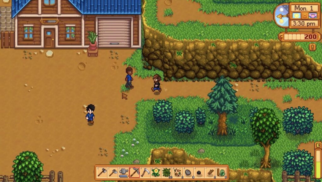 Stardew Valley, un jeu coop sur PC chill