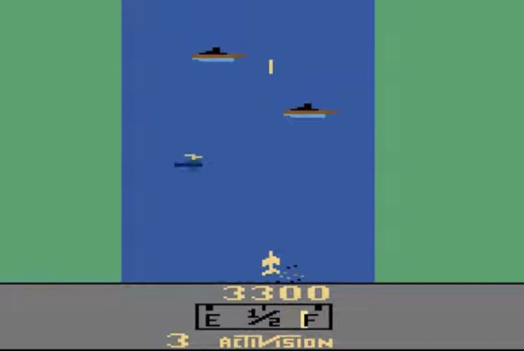 Jeu River Raid sur Atari 7800