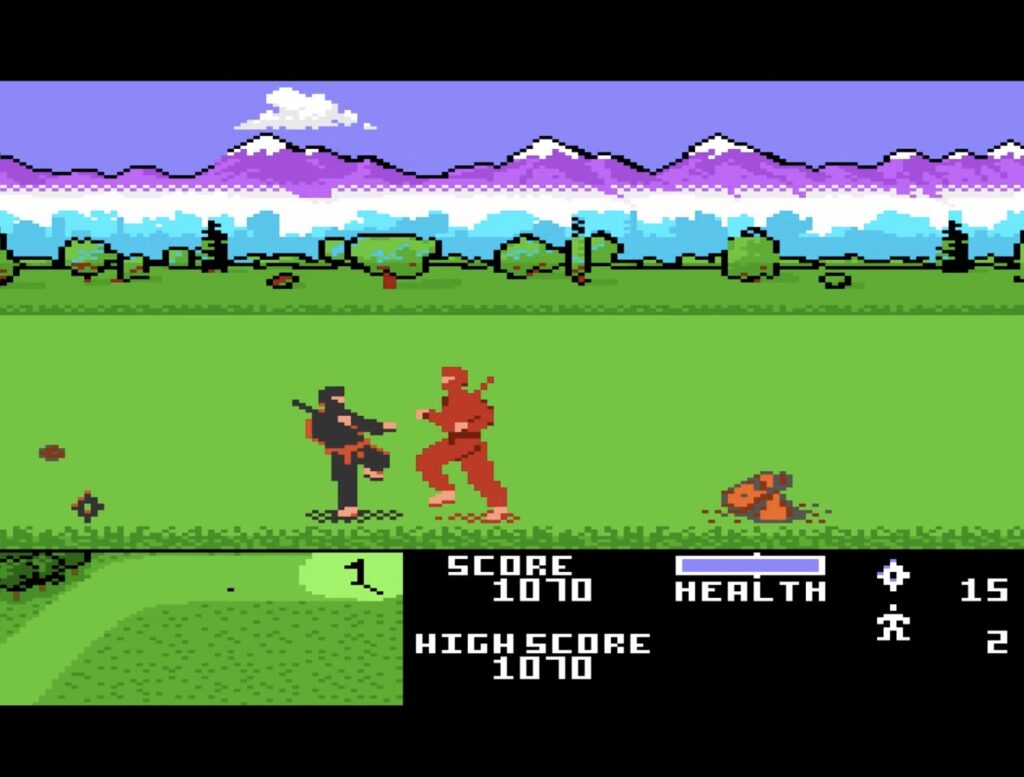 Ninja Golf rééditer sur Atari